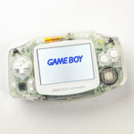 Load image into Gallery viewer, Modded Game Boy Advance W/ Laminated IPS V5 Screen (Clear and White)
