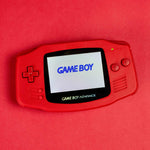 Load image into Gallery viewer, Modded Game Boy Advance W/ IPS V5 Screen (All Red)
