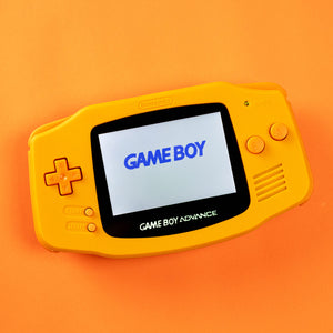 Modded Game Boy Advance W/ IPS V5 Screen (All Orange)