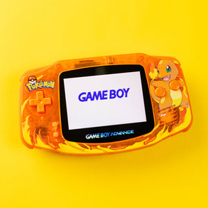 Modded Game Boy Advance W/ IPS M2 Screen (Charmander)