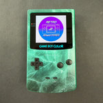 Load image into Gallery viewer, Modded Game Boy Color w/ AMOLED Display (Black Ice)
