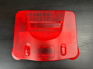 HDMI Modded N64 (Clear Red)