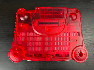 HDMI Modded N64 (Clear Red)