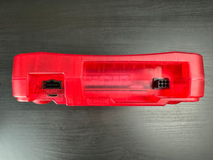 HDMI Modded N64 (Clear Red)