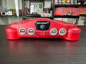 HDMI Modded N64 (Watermelon Red)