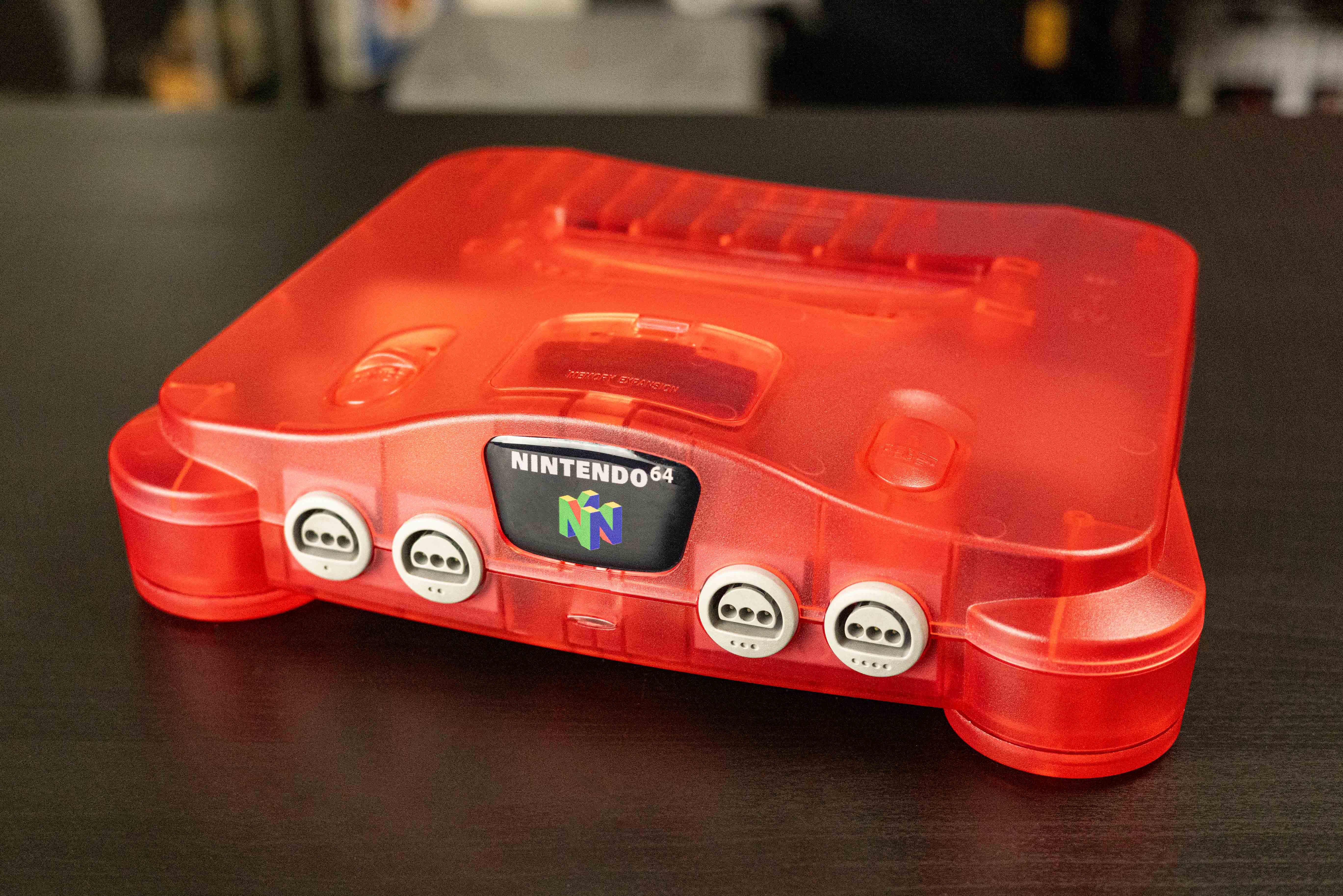 HDMI Modded N64 (Watermelon Red)