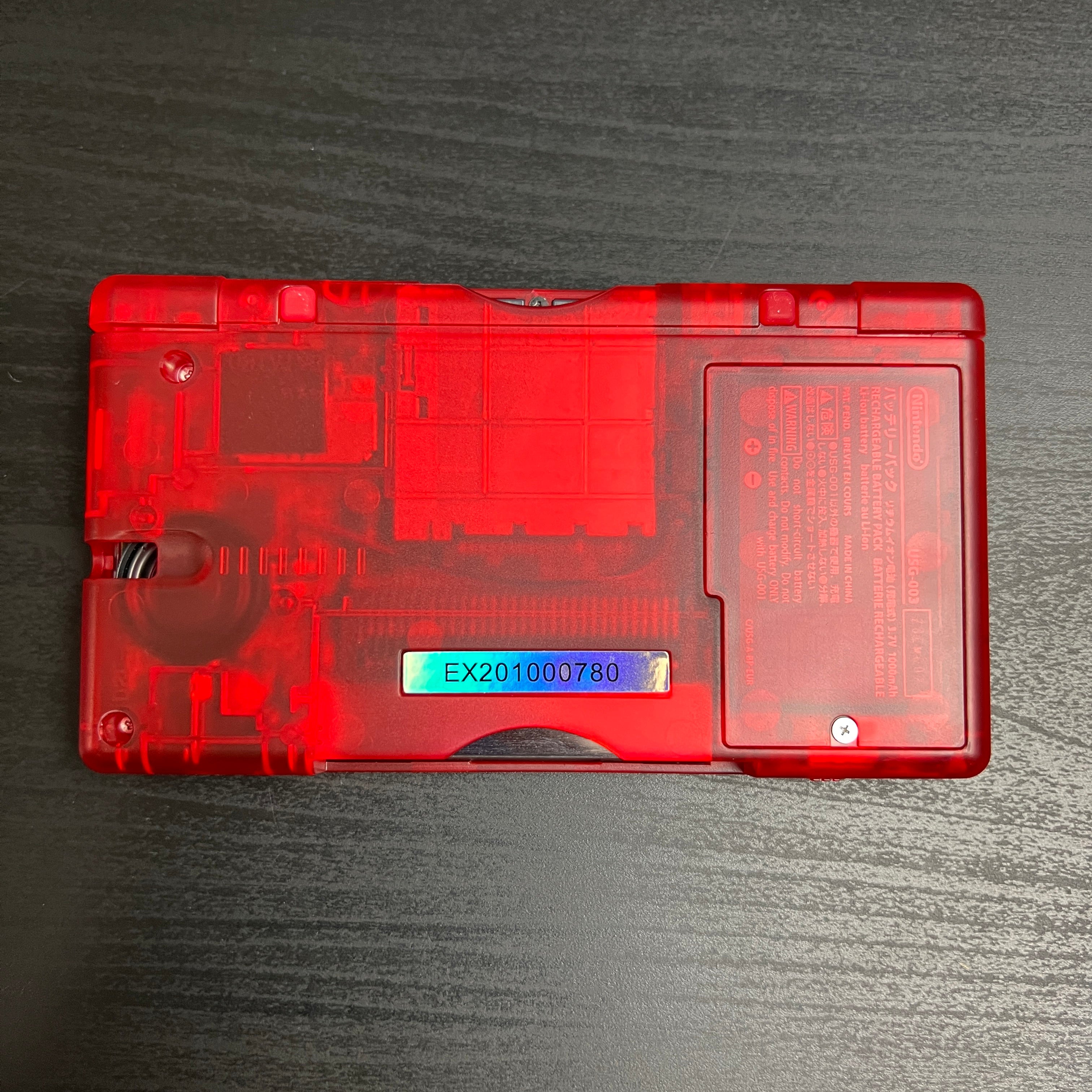 Game Boy Macro (All Clear Red)