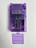 Load image into Gallery viewer, Modded DMG GameBoy w/ RIPS V5 Display (Clear Purple and White)
