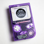 Load image into Gallery viewer, Modded DMG GameBoy w/ RIPS V5 Display (Clear Purple and White)
