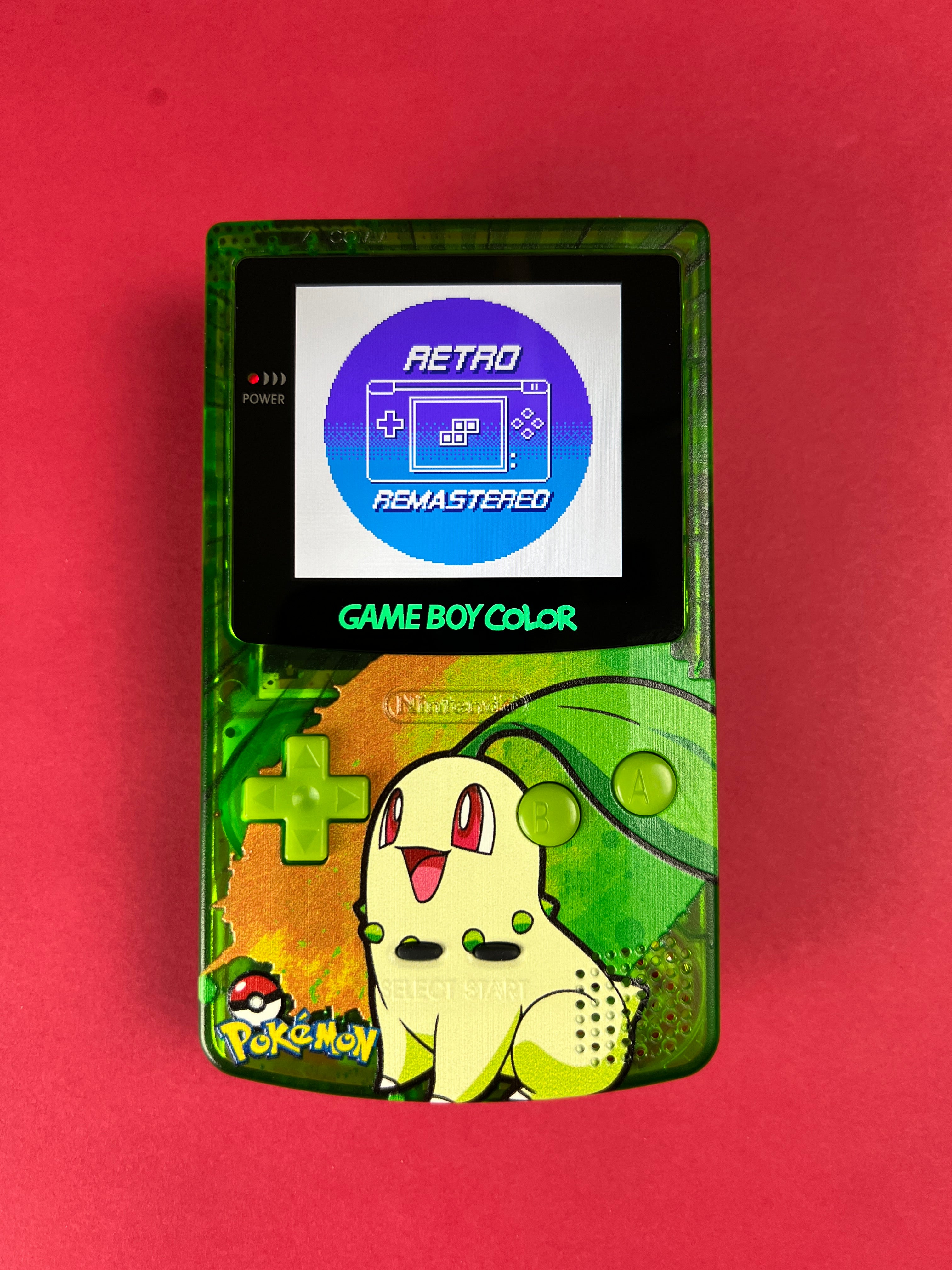 Modded GameBoy Color w/ IPS Display (Chikorita)