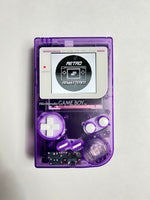 Load image into Gallery viewer, Modded DMG GameBoy w/ RIPS V5 Display (Clear Purple and White)

