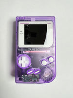 Load image into Gallery viewer, Modded DMG GameBoy w/ RIPS V5 Display (Clear Purple and White)
