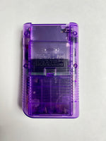 Load image into Gallery viewer, Modded DMG GameBoy w/ RIPS V5 Display (Clear Purple and White)

